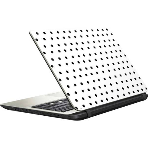 White and Black Polka Dots Satellite L50-B / S50-B Skin
