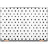 White and Black Polka Dots HP Spectre Skin