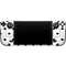 White and Black Polka Dots Steam Deck Handheld Gaming Computer Skin