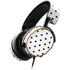 White and Black Polka Dots SteelSeries Arctis 5 Skin