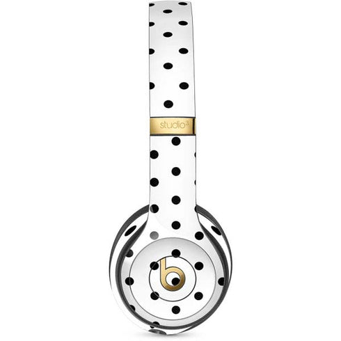White and Black Polka Dots Studio Wireless 3 Skin