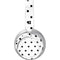 White and Black Polka Dots Surface Headphones Skin