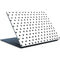 White and Black Polka Dots Surface Laptop Skin