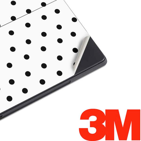 White and Black Polka Dots Surface Pro 6 Skin