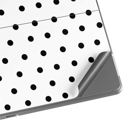 White and Black Polka Dots Surface Pro 8 Skin
