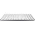 White and Black Polka Dots Universal Laptop 11in (8.8 x 6.2in) Skin