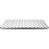 White and Black Polka Dots Universal Laptop 12in (9.8 x 6.8in) Skin