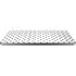 White and Black Polka Dots Universal Laptop 16.6in (13.4 x 9.7in) Skin