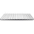 White and Black Polka Dots Universal Laptop 17in (13.8 x 10in) Skin