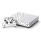 White and Black Polka Dots Xbox One S All-Digital Edition Bundle Skin