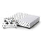 White and Black Polka Dots Xbox One S Console and Controller Bundle Skin
