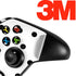 White and Black Polka Dots Xbox One X Controller Skin