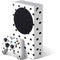 White and Black Polka Dots Xbox Series S Skins