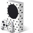 White and Black Polka Dots Xbox Series S Bundle Skin