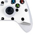 White and Black Polka Dots Xbox Series S Skins