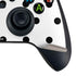 White and Black Polka Dots Xbox Series X Controller Skin
