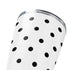 White and Black Polka Dots Yeti 20oz Tumbler Skin