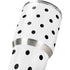 White and Black Polka Dots Yeti 30oz Rambler Tumbler Skin