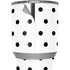 White and Black Polka Dots Yeti 30oz Rambler Tumbler Skin