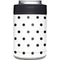 White and Black Polka Dots Yeti Colster Can Insulator Skin