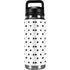 White and Black Polka Dots YETI Rambler 26oz Bottle Skin