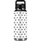 White and Black Polka Dots YETI Rambler 36oz Bottle Skin