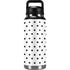 White and Black Polka Dots YETI Rambler 36oz Bottle Skin