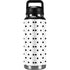 White and Black Polka Dots YETI Rambler 36oz Bottle Skin