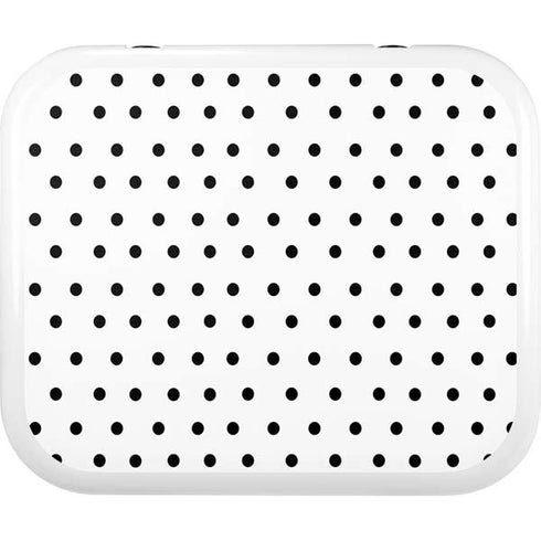 White and Black Polka Dots YETI Roadie 24 Hard Cooler Skin