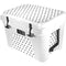 White and Black Polka Dots YETI Tundra 35 Hard Cooler Skin
