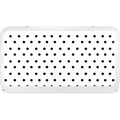 White and Black Polka Dots YETI Tundra 65 Hard Cooler Skin