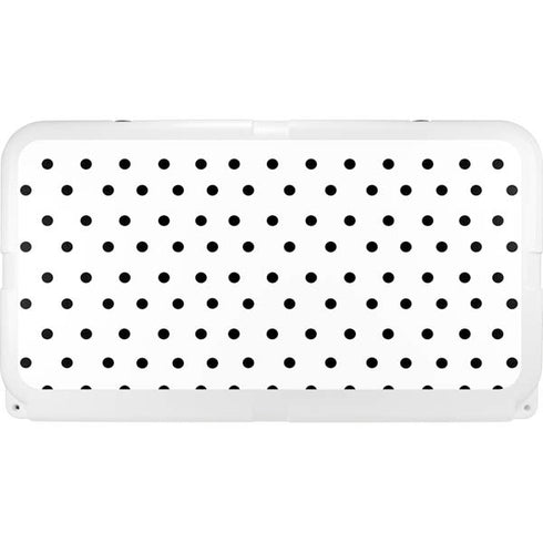 White and Black Polka Dots YETI Tundra 75 Hard Cooler Skin