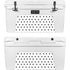 White and Black Polka Dots YETI Tundra 75 Hard Cooler Skin