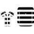 White and Black Stripes Apple AirPods 2 Skin