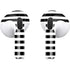 White and Black Stripes Apple AirPods (3rd Gen 2021) Skin