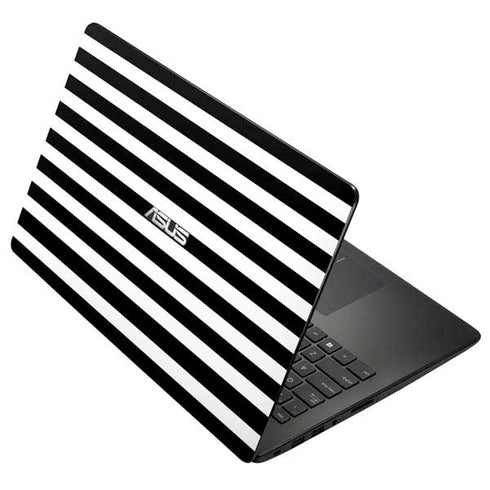 White and Black Stripes Asus X502CA 15.6 Skin