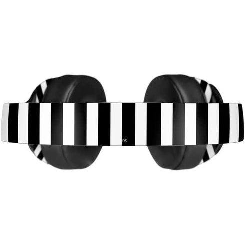 White and Black Stripes Beats Solo Pro Skin