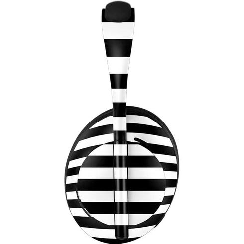 White and Black Stripes Bose Noise Cancelling Headphones 700 Skin
