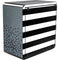 White and Black Stripes Cooler Master MasterBox Q300L Mini Tower Skin