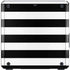 White and Black Stripes Cooler Master MasterBox Q300L Mini Tower Skin
