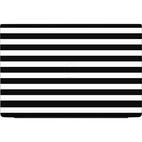 White and Black Stripes Dell Vostro Skin