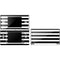 White and Black Stripes DS Lite Skin