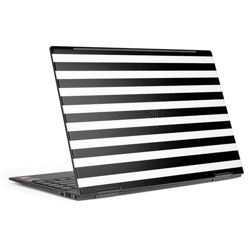 White and Black Stripes HP Envy Skin