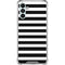 White and Black Stripes Galaxy A13 5G Clear Case