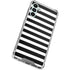 White and Black Stripes Galaxy A13 5G Clear Case