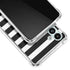 White and Black Stripes Galaxy A13 5G Clear Case