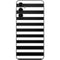 White and Black Stripes Galaxy A14 5G Skin