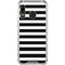 White and Black Stripes Galaxy A30 Clear Case