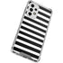 White and Black Stripes Galaxy A33 5G Clear Case