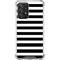 White and Black Stripes Galaxy A52 5G Clear Case